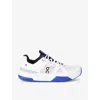 On The Roger Clubhouse Pro Youth Trainers In White/navy