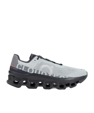 ON RUNNING ON RUNNING CLOUDMONSTER LOGO PRINTED SNEAKERS