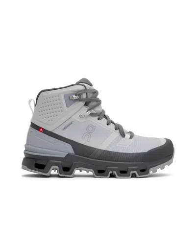 On Running Lace Up Sneakers In Gray