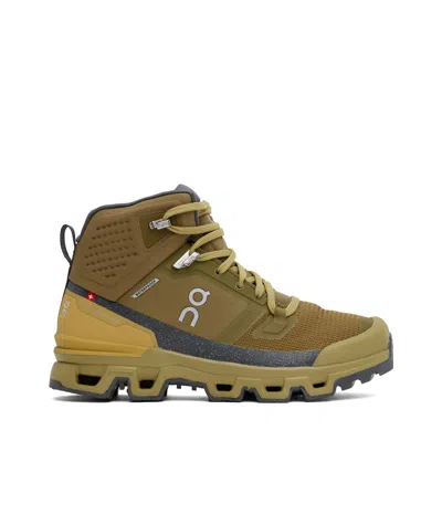On Running Lace Up Sneakers In Green