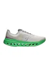 On Running Lace Up Sneakers In Green