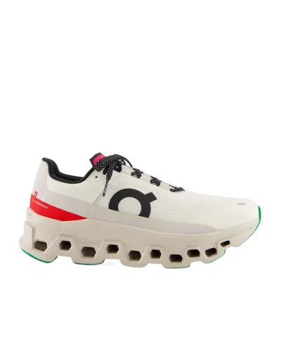 On Running Lace-up Sneakers In Neutral