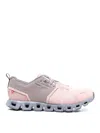 On Running Side Logo-print Detail Sneakers In Nude & Neutrals