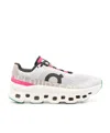 On Running Cloudmonster Low-top Sneakers In White