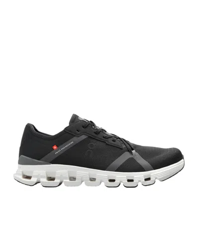 On Running Laced Sneakers In Black