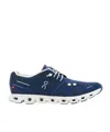 On Running Women's Cloud 5 Running Shoes In Denim/white In Blue