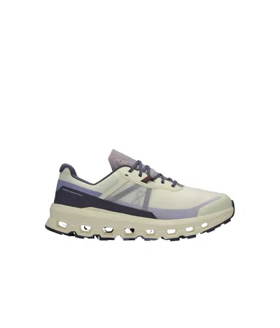 On Running Laced Sneakers In Nude