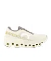 On Running Laced Sneakers In White