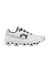 On Running Cloudmonster Sneakers With Technical Fabric Upper In White