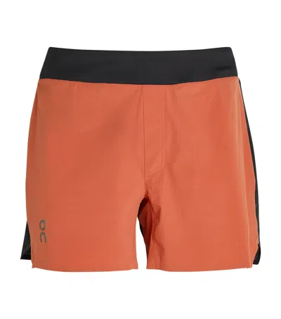 On Running Lightweight Shorts In Red