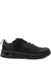 On Running Logo-print Lace-up Sneakers In Black