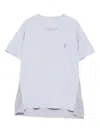 On Running Logo-print Performance T-shirt In Blue