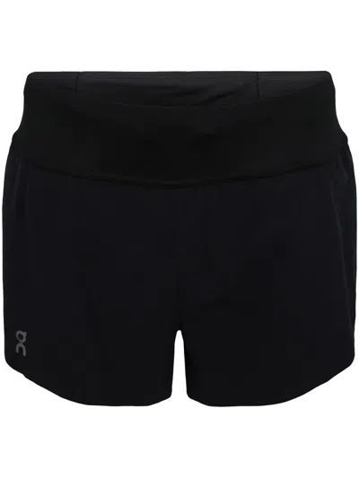 On Running Logo-print Running Shorts In Black