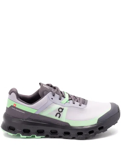 On Running Logo-print Sneakers In Purple