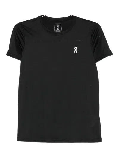 On Logo-print T-shirt In Black