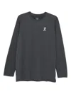 On Running Logo-print T-shirt In Gray