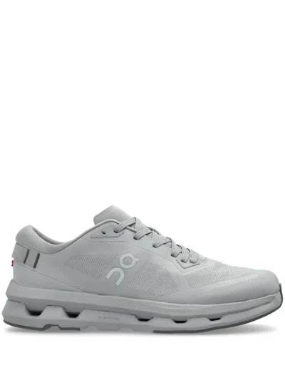 On Running Logo-print Trainers In Grey
