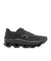 On Running Womens Black Black Cloudmonster Void Mesh Low-top Trainers In Black