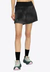 On Running Logo Track Shorts In Black