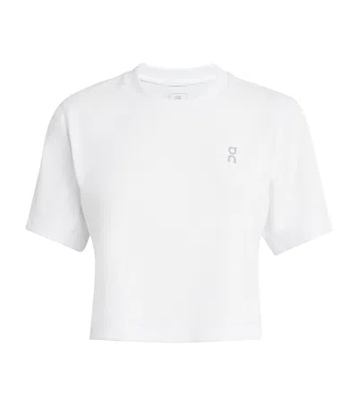 On Running Logo Training T-shirt In White