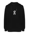 On Running Hoodie Mit Monogramm-print In Black