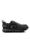 On Running Womens Cloud 6 Mesh Low-top Trainers Black Black F In Black