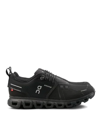 ON RUNNING LOW-PROFILE BLACK SNEAKERS WITH BREATHABLE UPPER