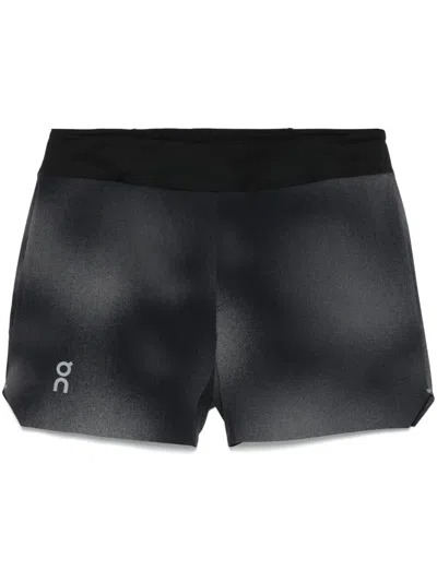On Running Lumos Performance Shorts In Schwarz