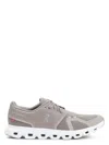 On Running Mesh Upper Round Toe Sneakers In Brown