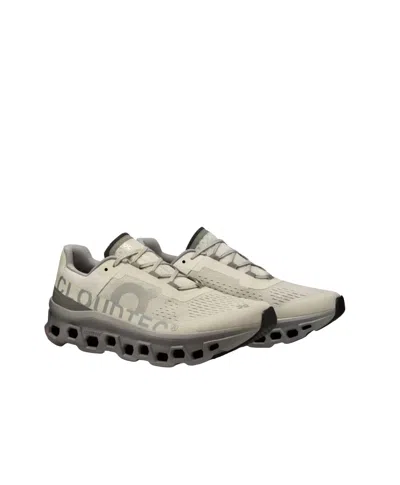 ON RUNNING MEN'S CLOUDMONSTER RUNNING SHOE IN ICE / ALLOY