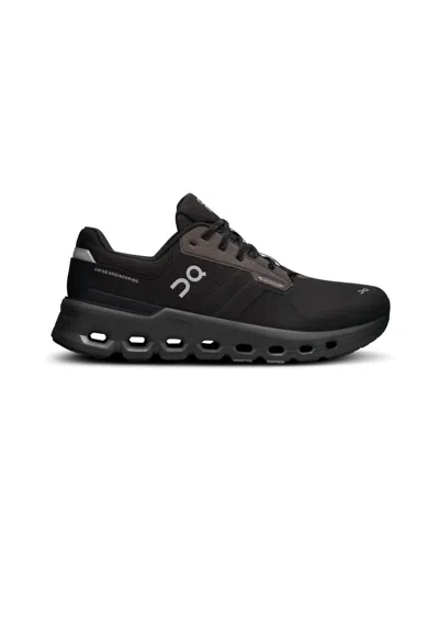 On Running Men's Cloudrunner 2 Waterproof Sneaker Shoe In Magnet/black In Multi