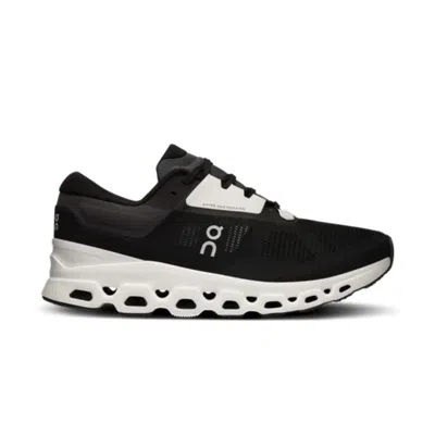 ON RUNNING MEN'S CLOUDSTRATUS 3 SNEAKER IN BLACK/FROST