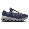 On Running Men's Cloudstratus 3 Sneaker In Metal/glacier In Multi