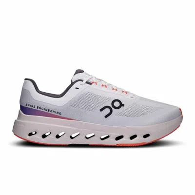 ON RUNNING MEN'S CLOUDSURFER NEXT SHOES IN WHITE/FLAME