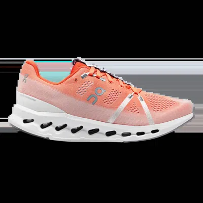 On Running Men's Cloudsurfer Running Shoes In Flame/white