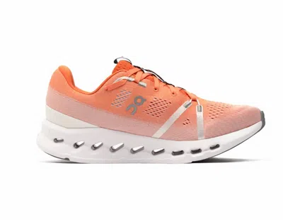 On Running Men's Cloudsurfer Sneaker In Flame/white In Multi