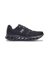 On Running Men's On Cloud Surfer Running Shoe In All Black In Multi