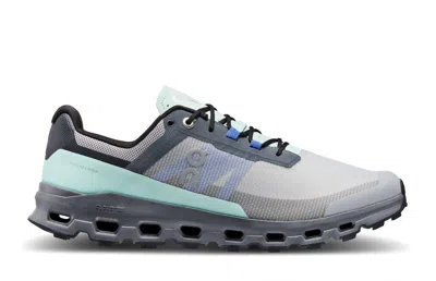 On Running Men's On Cloudvista Sneaker In Alloy / Black In Grey