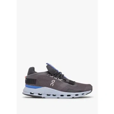 On Running Mens Cloudnova Trainers In Eclipse Chambray In Gray