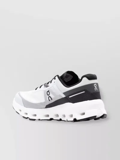 On Running Mesh Panel Round Toe Sneakers