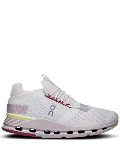 On Running Multicolor Cloudnova Sneakers In White