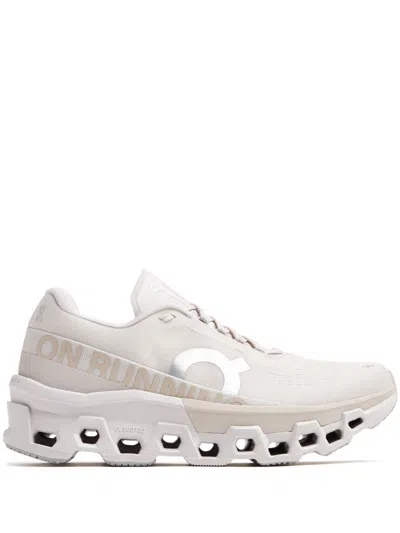 On Running Cloudmonster 2 Canvas Sneakers In Neutrals