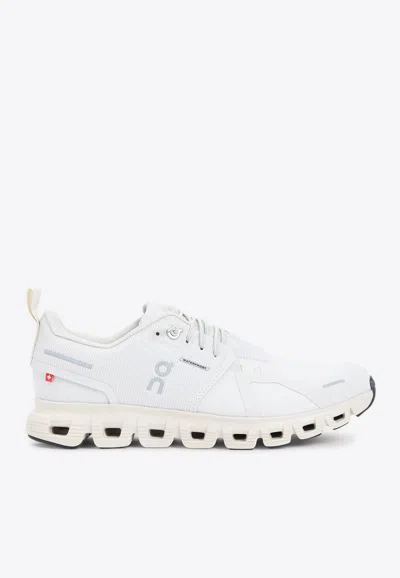 On Running On Cloud 6 Waterproof Low-top Sneakers In White