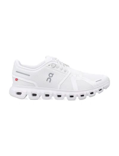 On Cloud 6 Sneaker In White