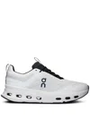 On Running Lace-up Low-cut Sneakers In White