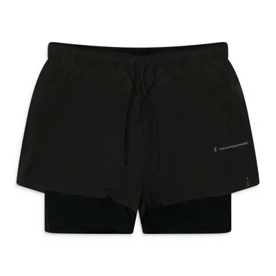 On Running Paf 2-in-1 Shorts Molasses In Black