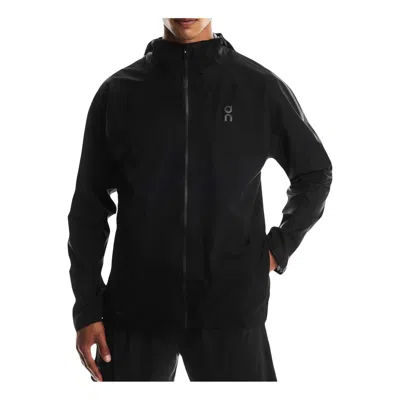 On Running Performance Jacket Waterproof 'black' In Yellow