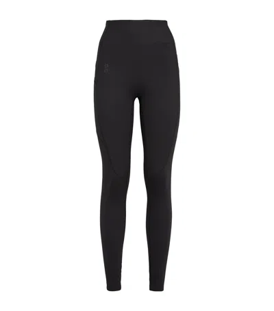 On Running Performance Leggings In 黑色