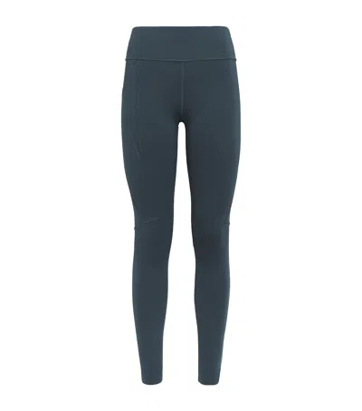 On Running Performance Running Tights In Blue