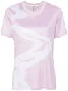 ON RUNNING PINK PACE-T PERFORMANCE T-SHIRT